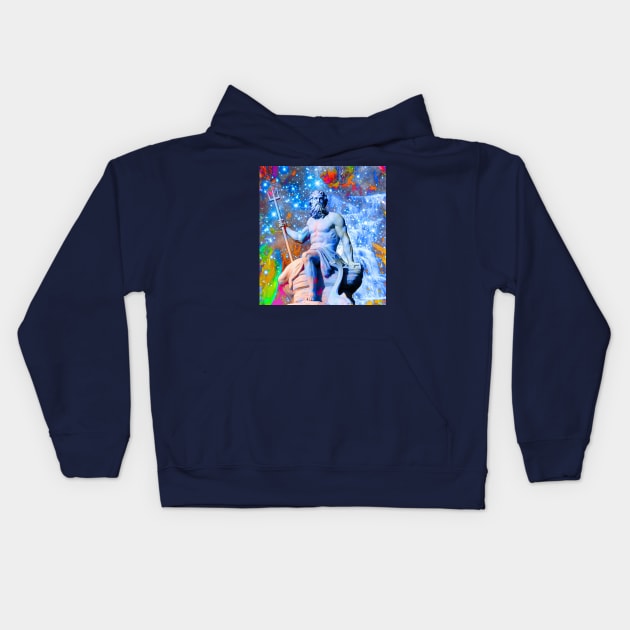 Neptune Kids Hoodie by icarusismartdesigns